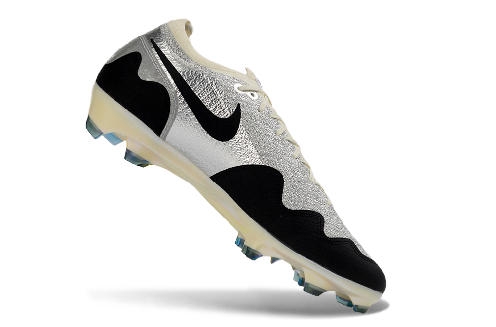 Nike Air Zoom Mercurial Vapor 16 Elite FG Patta - Chrome/Noir/Blanc ÉDITION LIMITÉE
