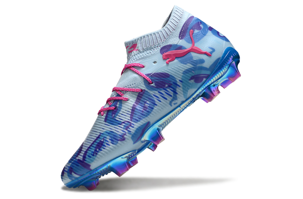 PUMA Future 8 Ultimate FG Coupe du Monde des Clubs X Kidsuper - Day Dream/Bleu/Lapis-lazuli ÉDITION LIMITÉE