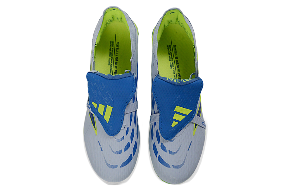 Adidas Predator Elite Fold-over Tongue FG Ice Cold Precision - Crystal Sky/Ray Blue/Jaune