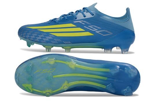 Adidas F50 Elite AG Ice Cold Precision - Lucid Ray Blue/Jaune/Light Utility Aqua