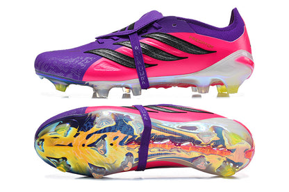 Adidas Predator Elite Fold-over Tongue FG Coral Blaze - Violet/Rose
