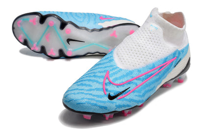 Nike Phantom GX Elite DF SG-PRO Anti-Clog Blast - Bleu/Rose/Blanc/Bleu