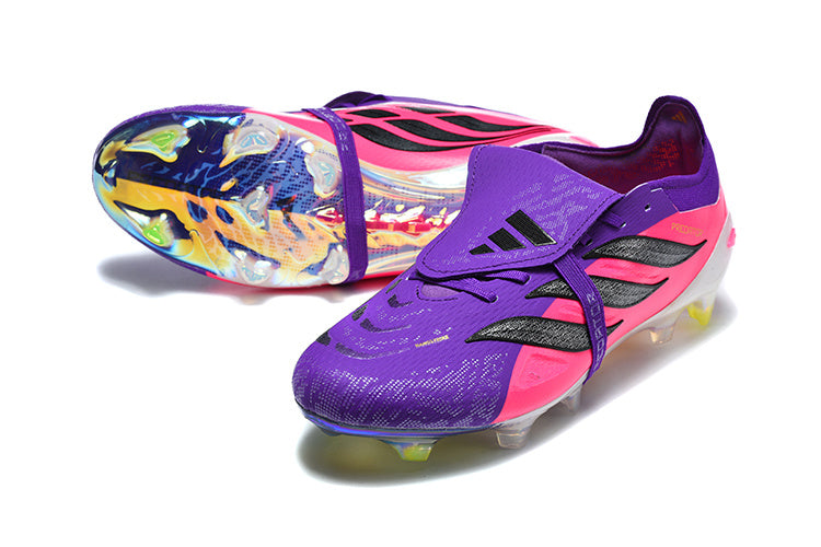 Adidas Predator Elite Fold-over Tongue FG Coral Blaze - Violet/Rose