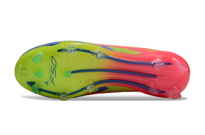 Adidas F50 Elite FG Mystic Victory - Rose/Vert/Blue Fusion