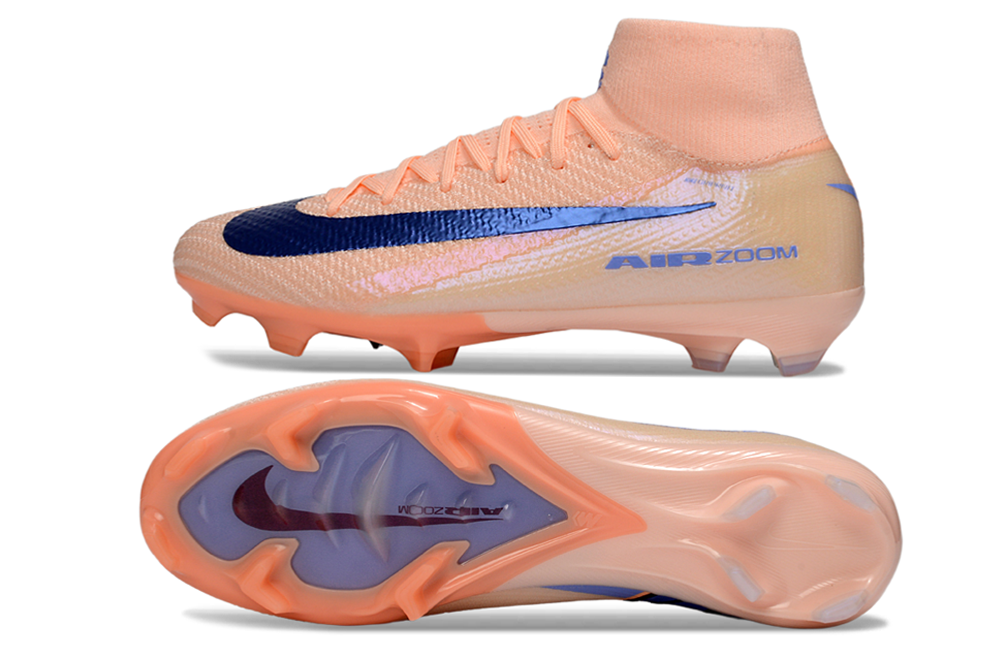Nike Air Zoom Mercurial Superfly 10 Elite FG Showtime - Orange/Bleu
