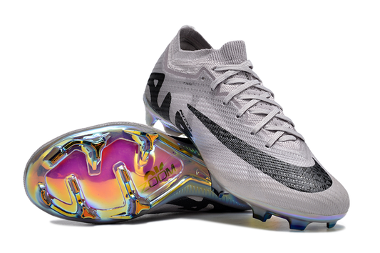 Nike Air Zoom Mercurial Vapor 15 Elite FG – Silver/Black Iridescent
