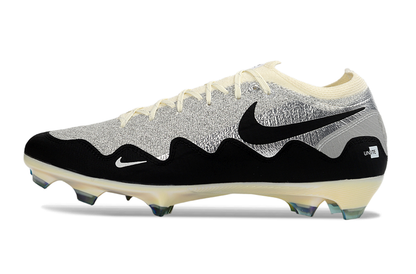 Nike Air Zoom Mercurial Vapor 16 Elite FG Patta - Chrome/Noir/Blanc ÉDITION LIMITÉE