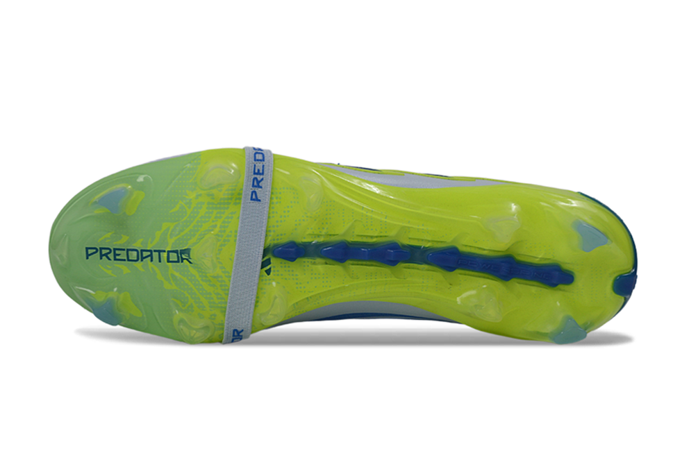 Adidas Predator Elite Fold-over Tongue FG Ice Cold Precision - Crystal Sky/Ray Blue/Jaune