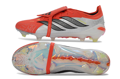 Adidas Predator Elite Fold-over Tongue FG Unlocked - Lucid Red/Noir/Blanc ÉDITION LIMITÉE