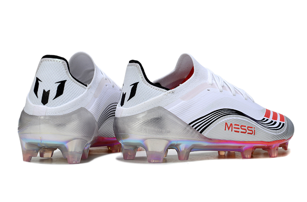 Adidas F50 Messi Elite FG Prestig10 - Blanc/Lucid Red/Argenté