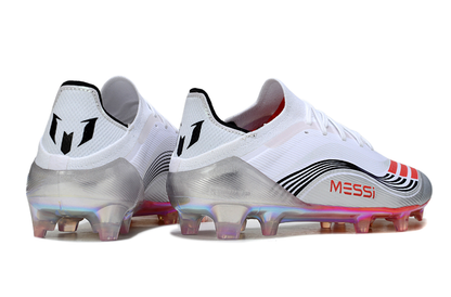 Adidas F50 Messi Elite FG Prestig10 - Blanc/Lucid Red/Argenté