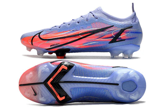Nike Mercurial Vapor 14 FG Flames Mbappé Edition - Violet/Argenté