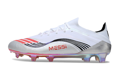 Adidas F50 Messi Elite FG Prestig10 - Blanc/Lucid Red/Argenté