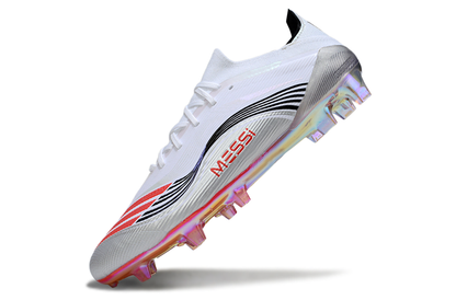 Adidas F50 Messi Elite FG Prestig10 - Blanc/Lucid Red/Argenté