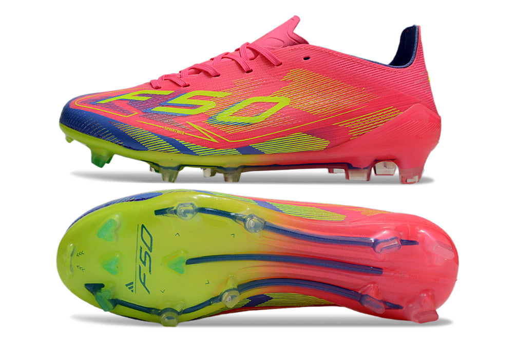 Adidas F50 Elite FG Mystic Victory - Rose/Vert/Blue Fusion