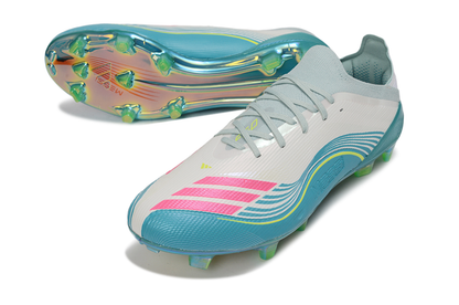 Adidas F50 Messi Elite FG Aurora Radiante - Blanc/Rose/Turquoise