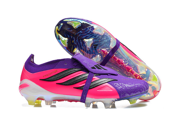Adidas Predator Elite Fold-over Tongue FG Coral Blaze - Violet/Rose