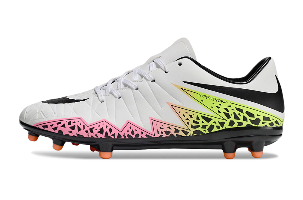 Nike Hypervenom Phade FG – White/Volt/Pink