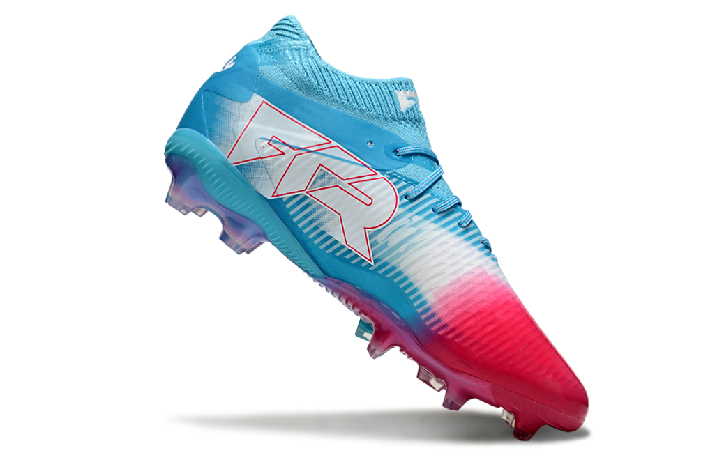 PUMA Future 8 Ultimate FG Re-charge - Bleu/Blanc/Rose