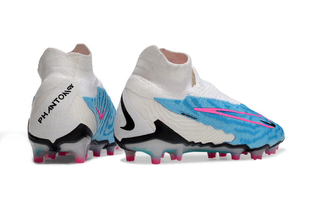 Nike Phantom GX Elite DF SG-PRO Anti-Clog Blast - Bleu/Rose/Blanc/Bleu