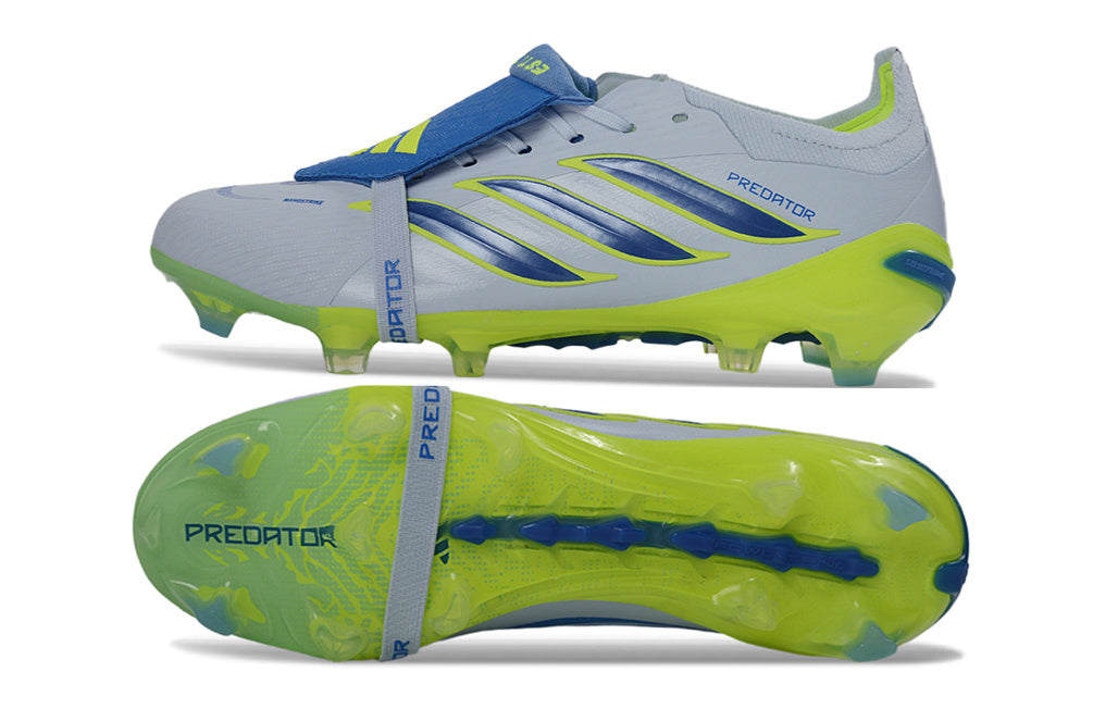 Adidas Predator Elite Fold-over Tongue FG Ice Cold Precision - Crystal Sky/Ray Blue/Jaune