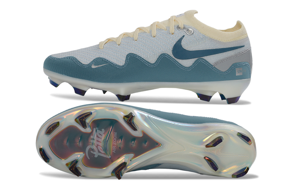 Nike Mercurial Vapor 16 Elite FG Patta - Chrome/Noise Aqua/Blanc