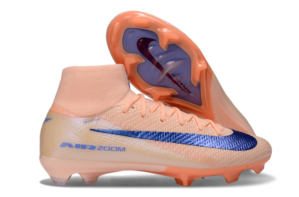 Nike Air Zoom Mercurial Superfly 10 Elite FG Showtime - Orange/Bleu