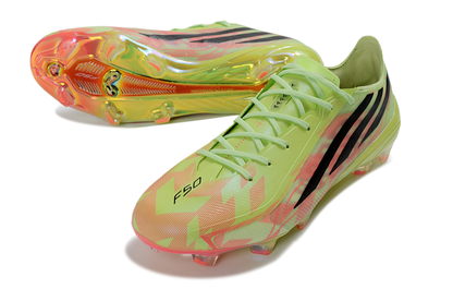 Adidas F50 Hyperfast Elite FG Too Light - Jaune/Noir/Solar Turquoise ÉDITION LIMITÉE