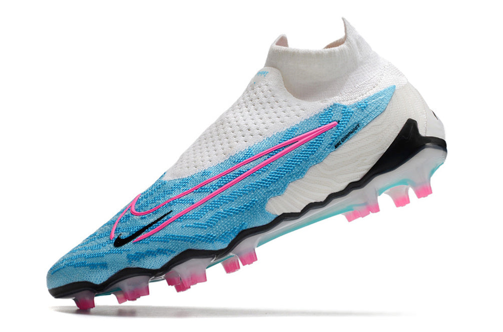 Nike Phantom GX Elite DF SG-PRO Anti-Clog Blast - Bleu/Rose/Blanc/Bleu