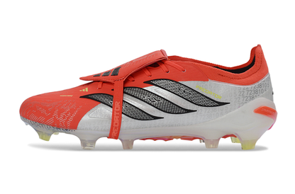 Adidas Predator Elite Fold-over Tongue FG Unlocked - Lucid Red/Noir/Blanc ÉDITION LIMITÉE
