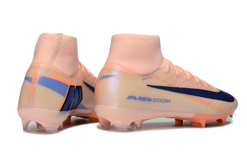 Nike Air Zoom Mercurial Superfly 10 Elite FG Showtime - Orange/Bleu