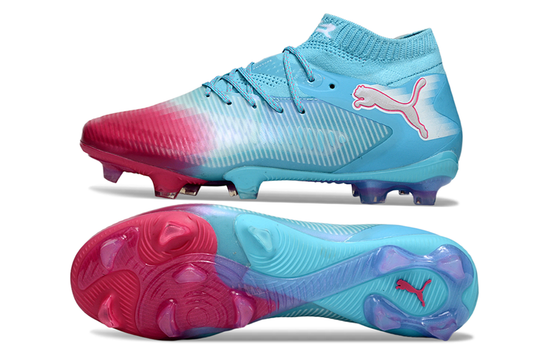 PUMA Future 8 Ultimate FG Re-charge - Bleu/Blanc/Rose