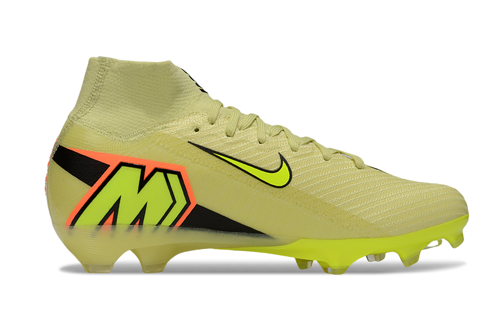 Nike Air Zoom Mercurial Superfly 10 Elite FG Max Voltage - Vert/Jaune Fluo/Orange
