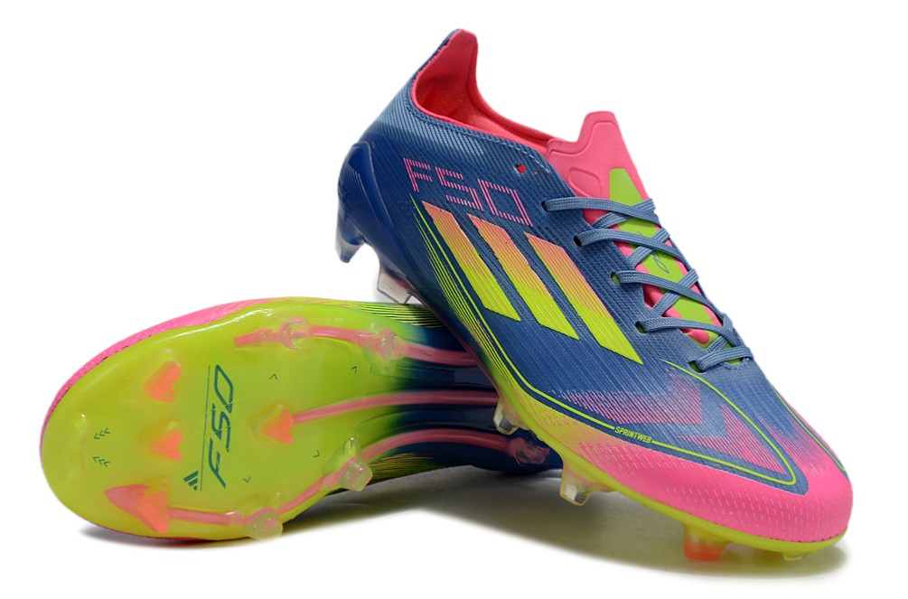 Adidas F50 Elite FG Celestial Victory - Blue Fusion/Vert/Rose
