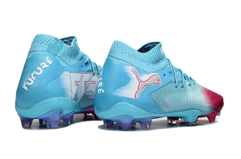 PUMA Future 8 Ultimate FG Re-charge - Bleu/Blanc/Rose