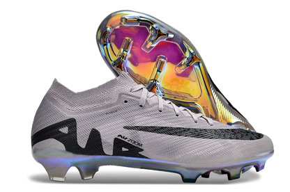 Nike Air Zoom Mercurial Vapor 15 Elite FG – Silver/Black Iridescent