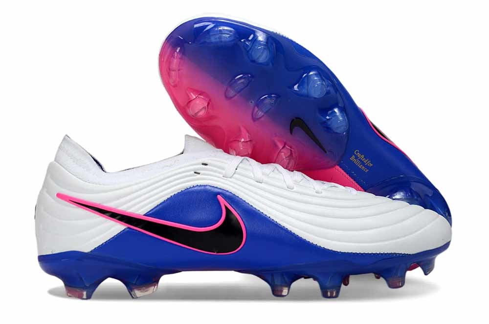 Nike Tiempo Maestro Elite FG Attack - Blanc/Noir/Bleu/Rose