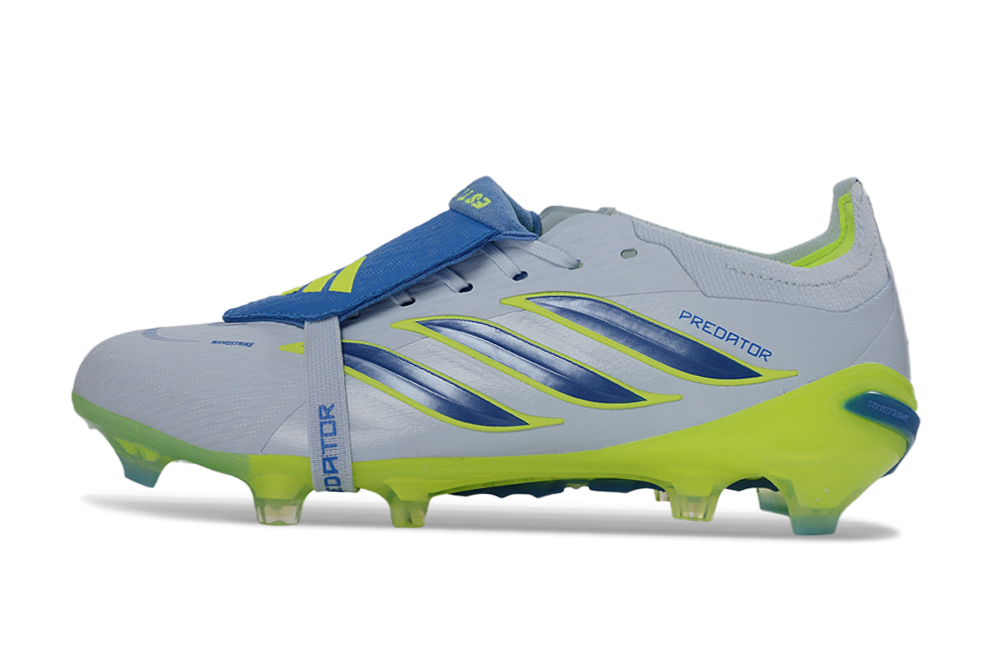 Adidas Predator Elite Fold-over Tongue FG Ice Cold Precision - Crystal Sky/Ray Blue/Jaune