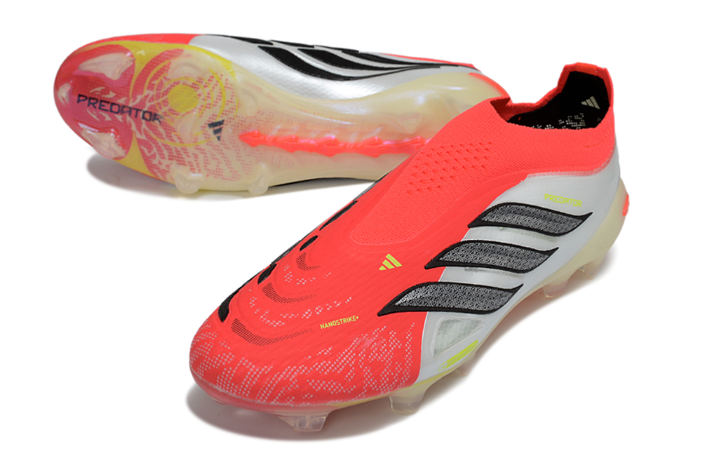 Adidas Predator Elite Laceless AG Born For Goals - Lucid Red/Noir/Blanc