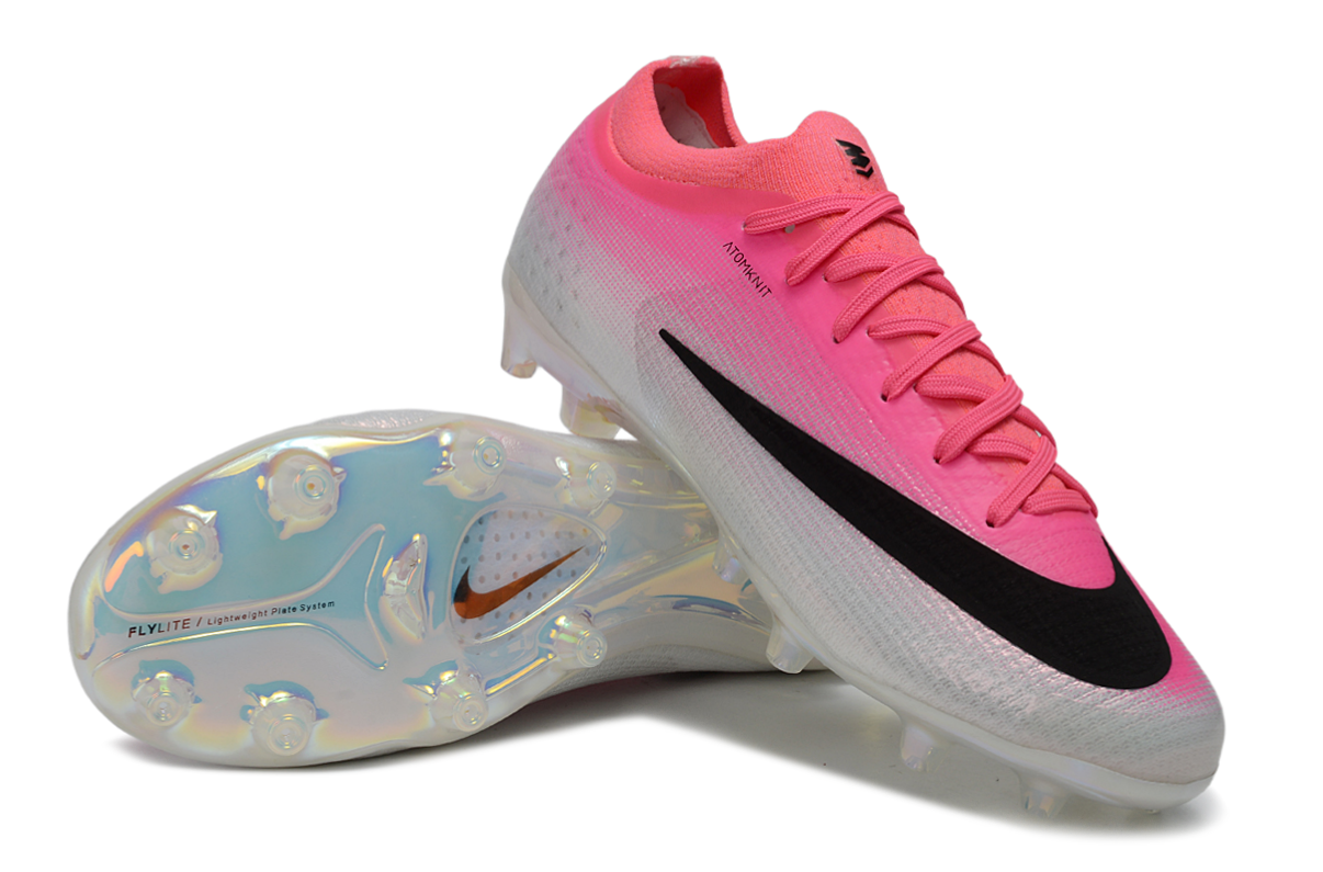 Nike Air Zoom Mercurial Vapor XV Elite FG – Rose/Blanc/Noir