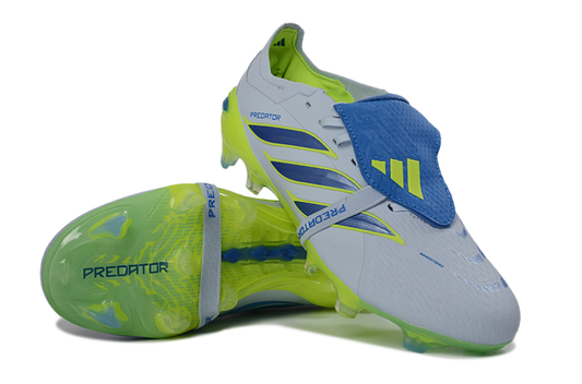 Adidas Predator Elite Fold-over Tongue FG Ice Cold Precision - Crystal Sky/Ray Blue/Jaune