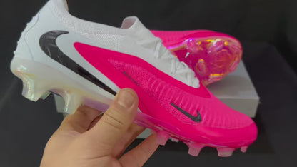 Nike Phantom GX Elite FG - Rose/Blanc